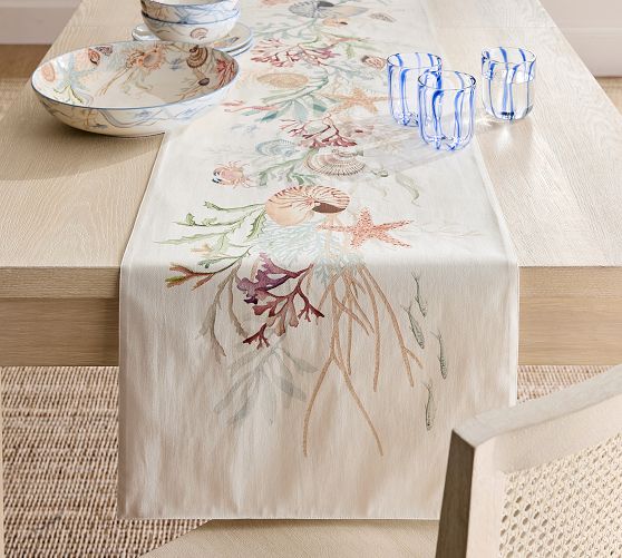 Enchanted Sea Cotton Table Runner