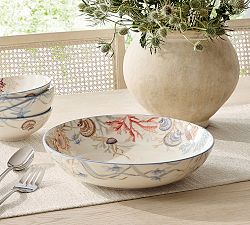 Enchanted Sea Stoneware Serving Bowl