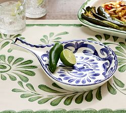 Puebla Porcelain Fajita Serving Platter