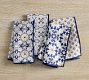 Mosaic Organic Cotton Napkins - Mixed Set of 4