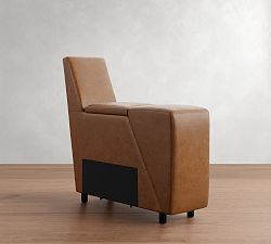 Big Sur Leather Storage Console