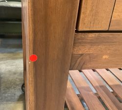 Open Box: Abbott Acacia Outdoor Kitchen Island (48") - Brown