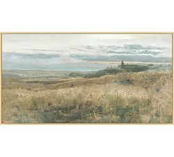 Open Box: Hayward View Framed Canvas Print (45" x 25") - Natural