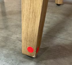 Open Box: Layton Upholstered Dining Chair - Basketweave Slub Oatmeal, Seadrift