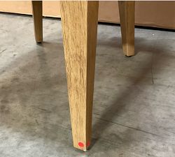 Open Box: Layton Upholstered Dining Chair - Basketweave Slub Oatmeal, Seadrift