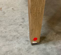 Open Box: Layton Upholstered Dining Chair - Basketweave Slub Oatmeal, Seadrift