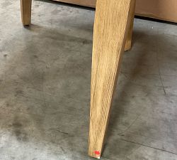 Open Box: Layton Upholstered Dining Chair - Basketweave Slub Oatmeal, Seadrift