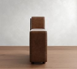 Turner Leather Storage Console