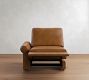 Build Your Own PB Comfort Modern Roll Arm Leather Reclining Sectional