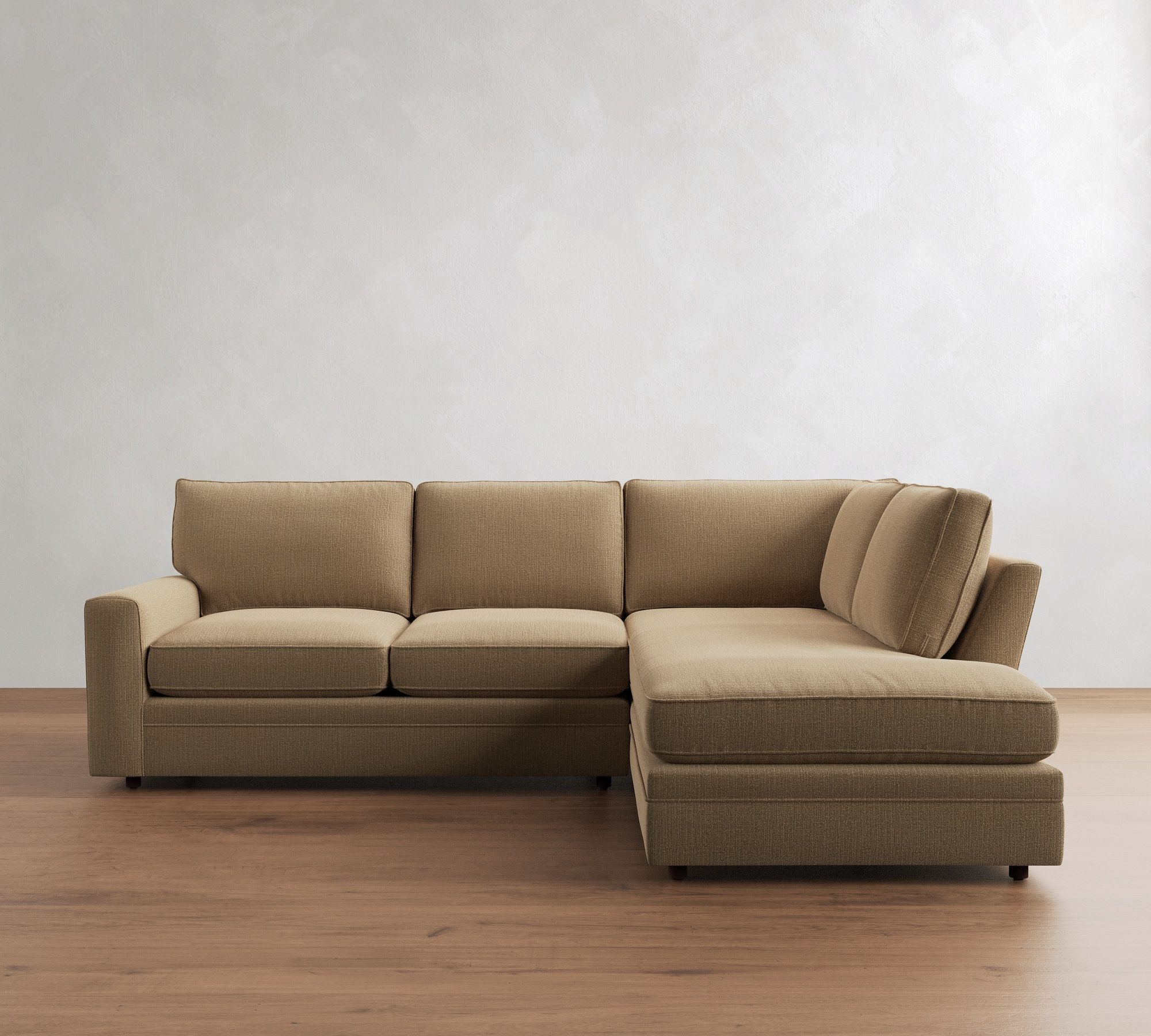 Pearce Square Arm Deep Seat Return Bumper Sectional (115"&ndash;145") - thumbnail 7