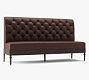 Hayworth Leather Banquette - 75" Triple Seat