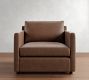 Pacifica Slim Arm Leather Chair
