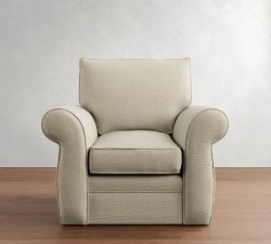 Pearce Roll Arm Swivel Chair