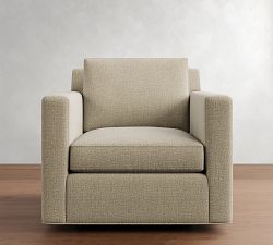 Sanford Square Arm Swivel Chair