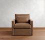Westwood Slim Arm Deep Seat Leather Chair