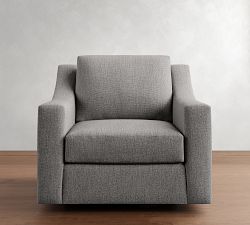 York Slope Arm Swivel Chair