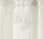 LoveShackFancy Embellished Rosette Curtain