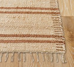 Rory Jute Striped Rug