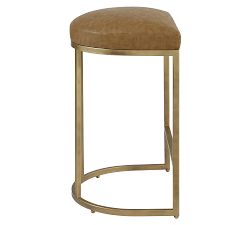 Jazz Faux Leather Counter Stool