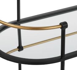 Klay Metal Bar Cart (32")