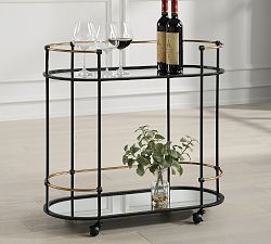 Klay Metal Bar Cart (32")