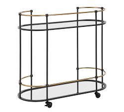Klay Metal Bar Cart (32")