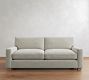 PB Comfort Modern Square Arm Sofa (62"-118")