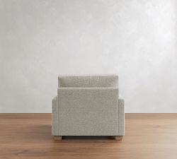 PB Comfort Modern Square Arm Chair