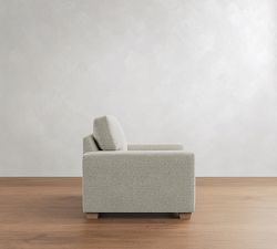 PB Comfort Modern Square Arm Chair