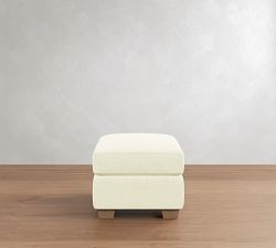PB Comfort Modern Roll Arm Storage Ottoman