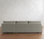 PB Comfort Modern Square Arm Return Bumper Sectional (121")