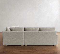 PB Comfort Modern Square Arm 3-Piece Sectional (106")