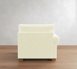 Build Your Own PB Comfort Modern Roll Arm Sectional
