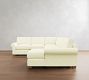 PB Comfort Modern Roll Arm L-Shaped Chaise Sectional (137")