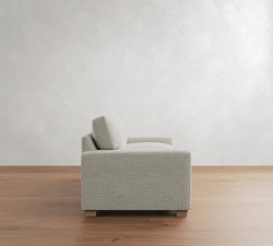 PB Comfort Modern Square Arm  Sleeper Sofa (57"-81")