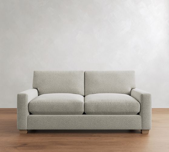 PB Comfort Modern Square Arm Sleeper Sofa (57"-81") by Pottery Barn