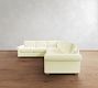 PB Comfort Modern Roll Arm 3-Piece L-Shaped Sectional (108")