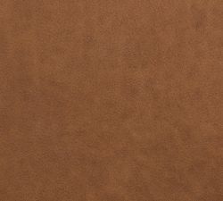 Open Box: Turner Petite Square Arm Left Loveseat - Mason Pebble Caramel, Dark Walnut
