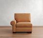 Build Your Own Turner Roll Arm Leather Sectional
