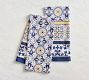 Mosaic Cotton Tea Towels - Set of 2