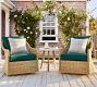 Westport Wicker Swivel Outdoor Lounge Chair