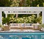 Build Your Own - Huntington Wicker Square Arm Outdoor Sectional Components