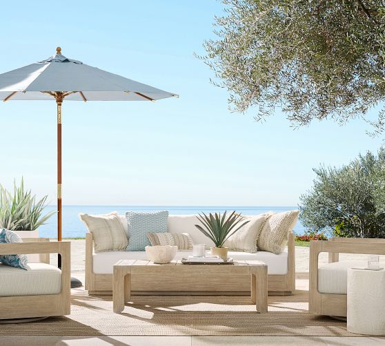 11' patio umbrella costco Seasons Sentry 8' x 11' Height Adjustable Market Umbrella