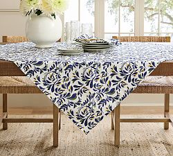 Puebla All Over Organic Cotton Table Throw