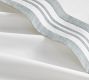 Addison Border Percale Pillowcases - Set of 2