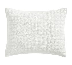 Linen Garment Wash Quilted Sham