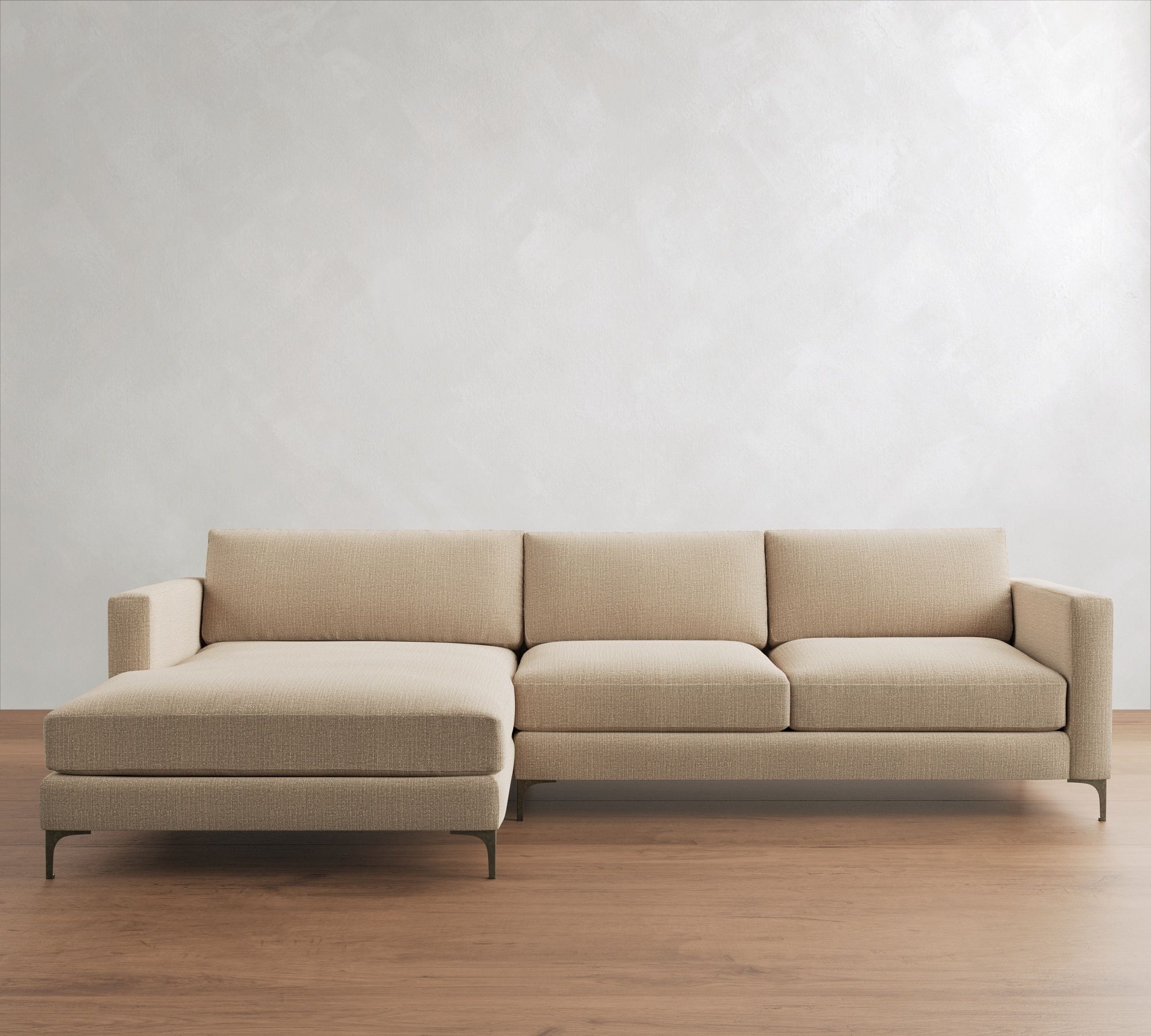 Jake Chaise Sectional (110"&ndash;120")