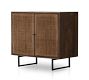 Dolores Cane Cabinet (35")