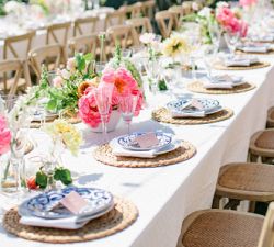 Puebla Outdoor Melamine Salad Plates - Set of 4