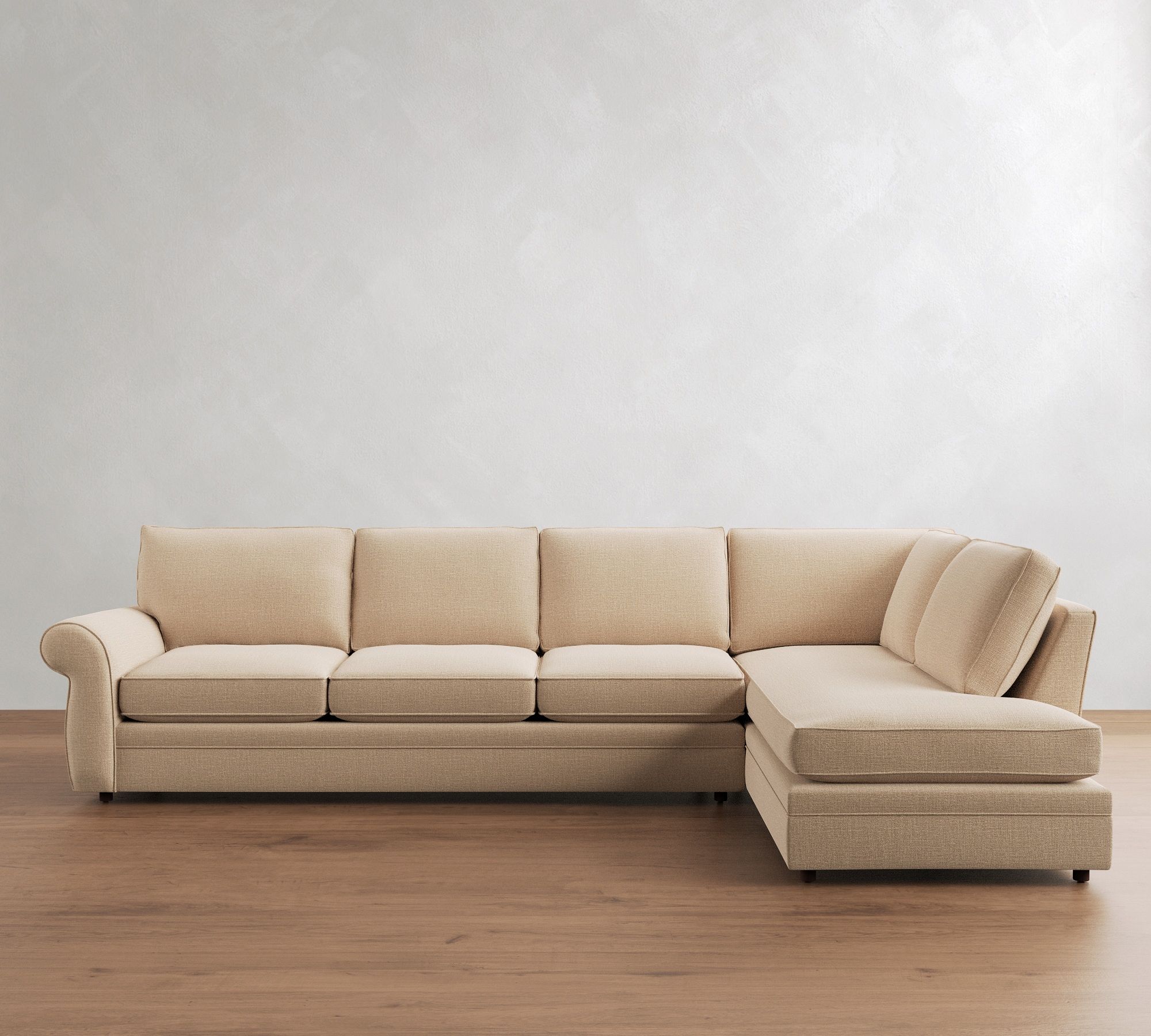 Pearce Roll Arm Return Bumper Sectional (114"&ndash;144") - thumbnail 10